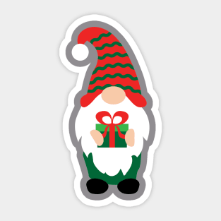 Liam the holiday gnome Sticker